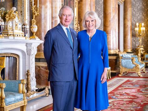 king charles queen camilla on